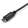 StarTech.com USB-C-kaapeli suoralla kulmalla - M/M - 1 m (3 ft.) - USB 2.0