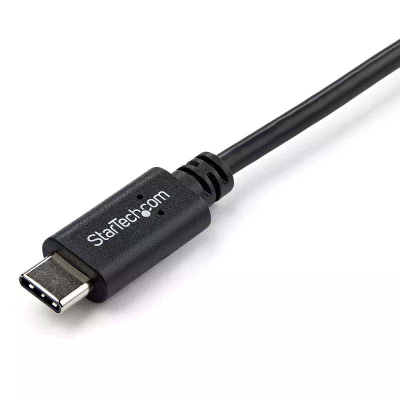 StarTech.com USB-C-kaapeli suoralla kulmalla - M/M - 1 m (3 ft.) - USB 2.0