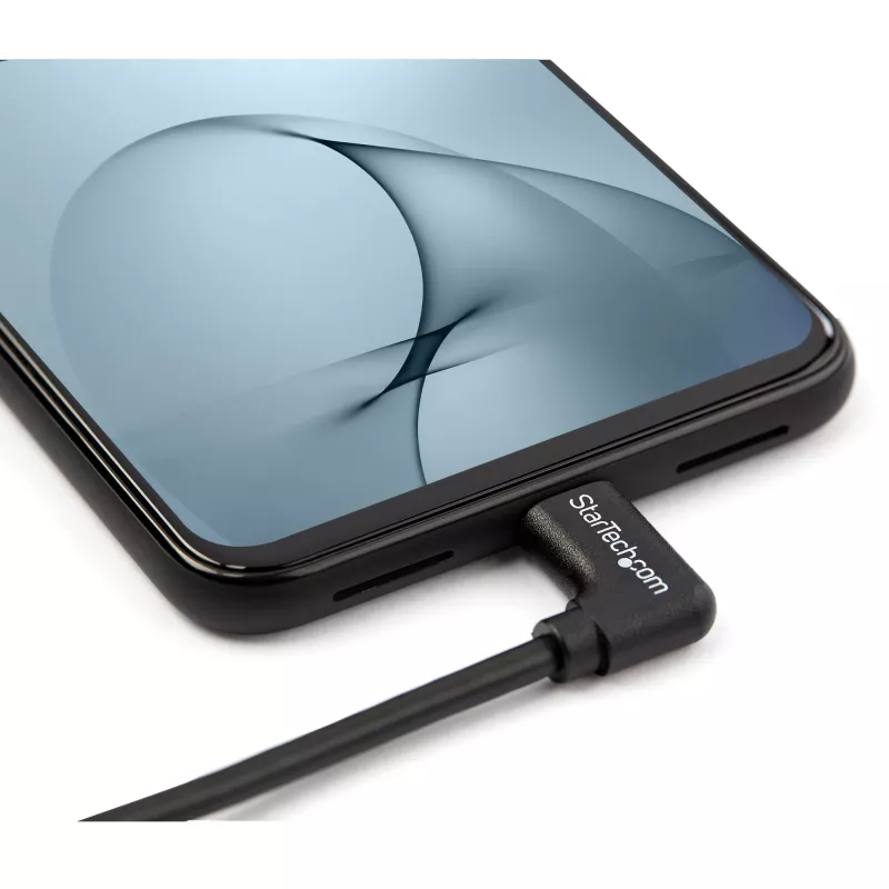 StarTech.com USB-C-kaapeli suoralla kulmalla - M/M - 1 m (3 ft.) - USB 2.0