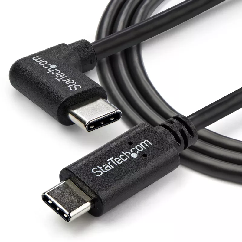 StarTech.com USB-C-kaapeli suoralla kulmalla - M/M - 1 m (3 ft.) - USB 2.0