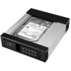 StarTech.com 5,25 - 3,5 kiintolevyn hot-swap-kehikko – 3,5 tuuman SATA/SAS-asemille – trayton – alumiini