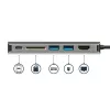 StarTech.com USB-C-moniporttiadapteri, kannettava USB-C-telakka 4K HDMI, 2x USB 3.0 -keskitin, SD/SDHC, GbE, 60W PD läpivienti – USB Type-C/Thunderbolt 3 – KORVATTU DKT30CHSDPD1:llä