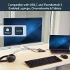 StarTech.com USB-C-moniporttiadapteri, kannettava USB-C-telakka 4K HDMI, 2x USB 3.0 -keskitin, SD/SDHC, GbE, 60W PD läpivienti – USB Type-C/Thunderbolt 3 – KORVATTU DKT30CHSDPD1:llä