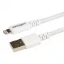 StarTech.com 3 m USB-Lightning-kaapeli – pitkä latauskaapeli iPhone/iPad/iPod – Lightning-USB-kaapeli – Apple MFi-sertifioitu – valkoinen