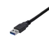 StarTech.com 1m musta SuperSpeed USB 3.0 jatkokaapeli A-A - M/F