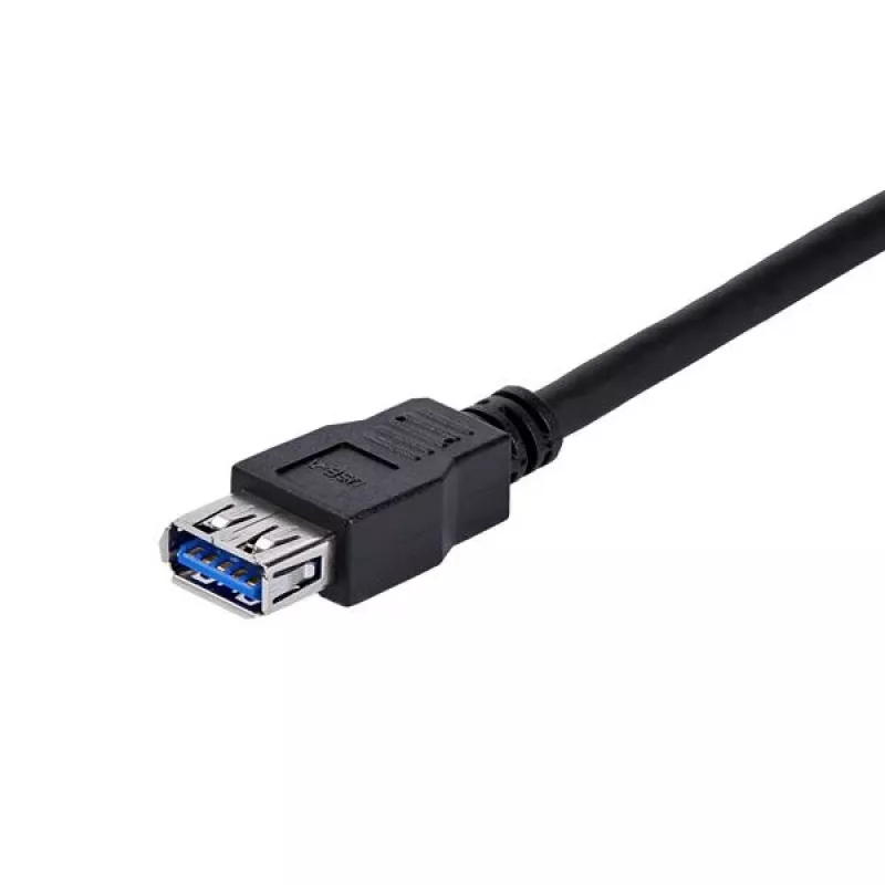 StarTech.com 1m musta SuperSpeed USB 3.0 jatkokaapeli A-A - M/F