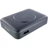 InLine Qi Powerstation Multiport -laturi, 4x USB-C + 2x USB-A, GaN 100 W, 15 W langaton lataus, musta (31517K)