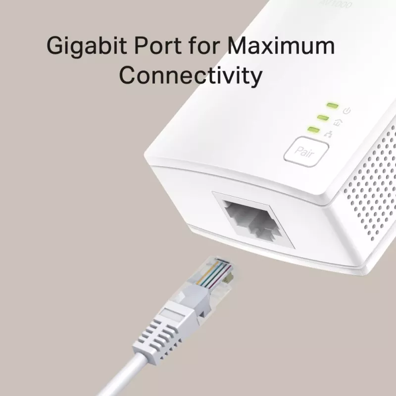 TP-Link TL-PA717KIT 1000 Mbit/s Ethernet LAN valkoinen 2 kpl