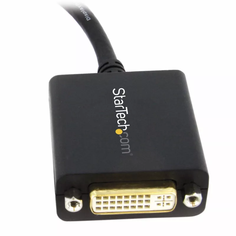 StarTech.com DP2DVI2 passiivinen DisplayPort–DVI-D-sovitin, Single-Link, 1920x1200, DP uros – DVI naaras
