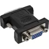 InLine DVI-A-sovitin DVI 12+5 uros / VGA 15 HD / S-VGA naaras