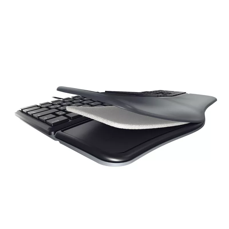 CHERRY KC 4500 ERGO näppäimistö yleisnäppäimistö USB QWERTY US englanti musta