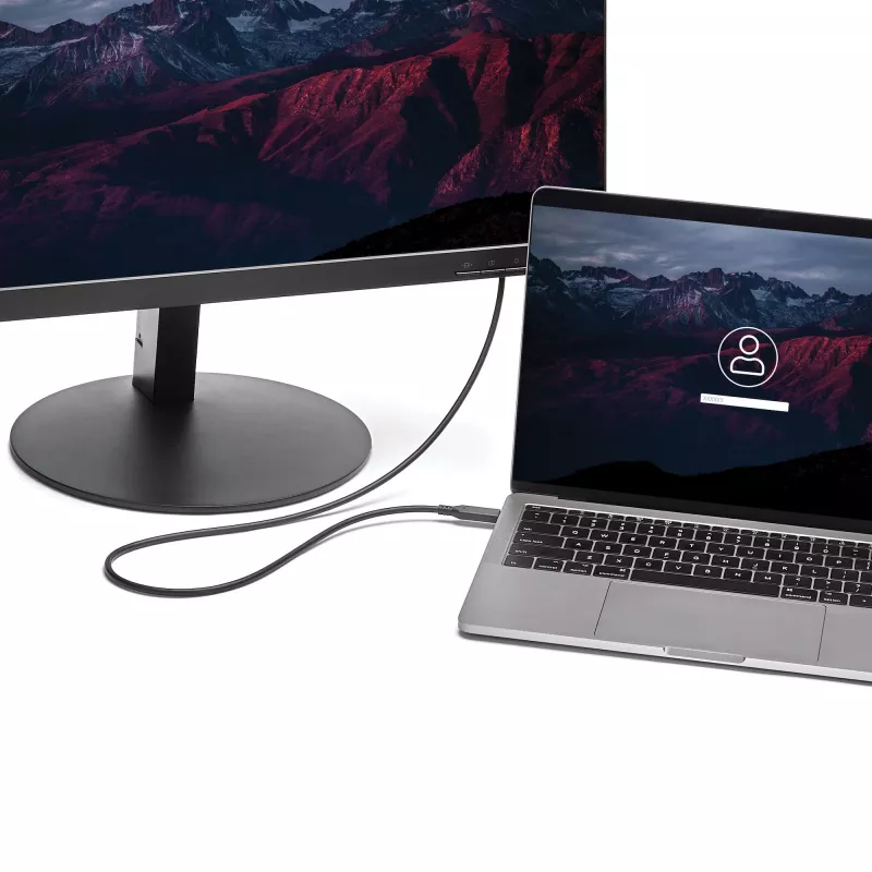 StarTech.com USB-C-Mini-DisplayPort-kaapeli – 1 m (3,3 ft.), 4K 60 Hz – musta