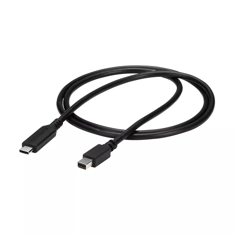 StarTech.com USB-C-Mini-DisplayPort-kaapeli – 1 m (3,3 ft.), 4K 60 Hz – musta