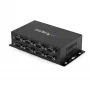 StarTech.com 8-porttinen USB-DB9 RS232 sarjasovitin keskitin – teollinen DIN-kisko- ja seinäasennus