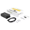 StarTech.com 8-porttinen USB-DB9 RS232 sarjasovitin keskitin – teollinen DIN-kisko- ja seinäasennus