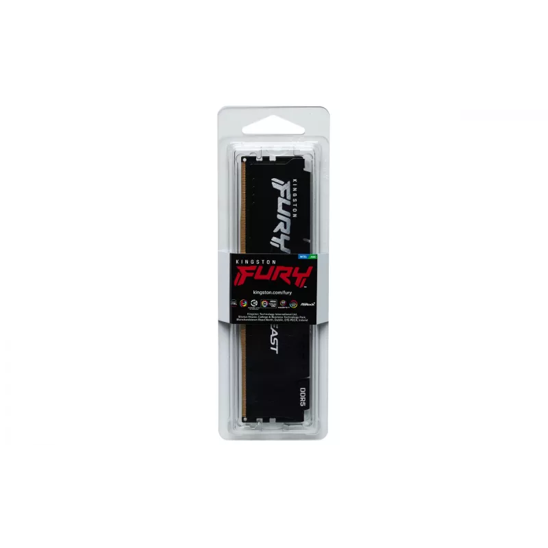 Kingston Technology FURY Beast 8GB 5200MT/s DDR5 CL40 DIMM musta