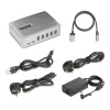 StarTech.com 7-porttinen USB-C-hubi - 5x USB-A + 2x USB-C - Oma virtalähde, 65W verkkolaite - USB 3.1 10Gbps - Pöytäkoneen/kannettavan USB-hubi, 3ft USB-IF-sertifioitu lukittuva kaapeli - USB C -hubi
