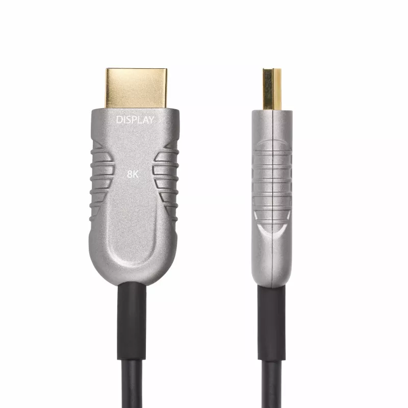 StarTech.com 15,2 m (50 ft) HDMI 2.1 hybridi aktiivinen optinen kaapeli (AOC), CMP, Plenum-luokiteltu, 8K Ultra High Speed HDMI 2.1/2.0 kuitukaapeli, 48 Gbit/s, 8K 60 Hz/4K 120 Hz, HDR10+/FRL/TMDS/eARC