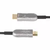 StarTech.com 15,2 m (50 ft) HDMI 2.1 hybridi aktiivinen optinen kaapeli (AOC), CMP, Plenum-luokiteltu, 8K Ultra High Speed HDMI 2.1/2.0 kuitukaapeli, 48 Gbit/s, 8K 60 Hz/4K 120 Hz, HDR10+/FRL/TMDS/eARC