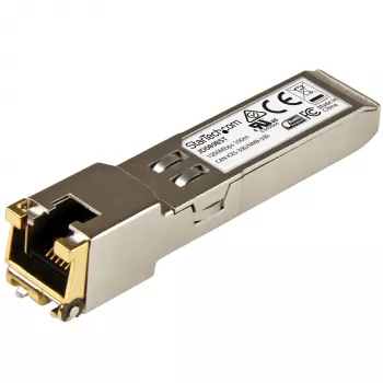 StarTech.com HP JD089B -yhteensopiva SFP-lähetin-vastaanotinmoduuli - 10/100/1000BASE-TX~HPE JD089B -yhteensopiva SFP-moduuli - 1000BASE-T - SFP-RJ45 Cat6/Cat5e - 1GE Gigabit Ethernet SFP - RJ-45 100 m - HPE 5820AF, 12500, 5500