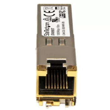 StarTech.com HP JD089B -yhteensopiva SFP-lähetin-vastaanotinmoduuli - 10/100/1000BASE-TX~HPE JD089B -yhteensopiva SFP-moduuli - 1000BASE-T - SFP-RJ45 Cat6/Cat5e - 1GE Gigabit Ethernet SFP - RJ-45 100 m - HPE 5820AF, 12500, 5500
