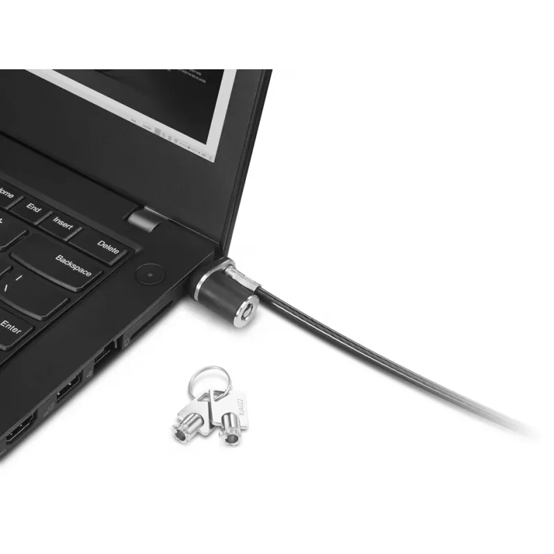 Kaapelilukko Lenovo 4XE1F30276 musta 1,5 m avainlukko