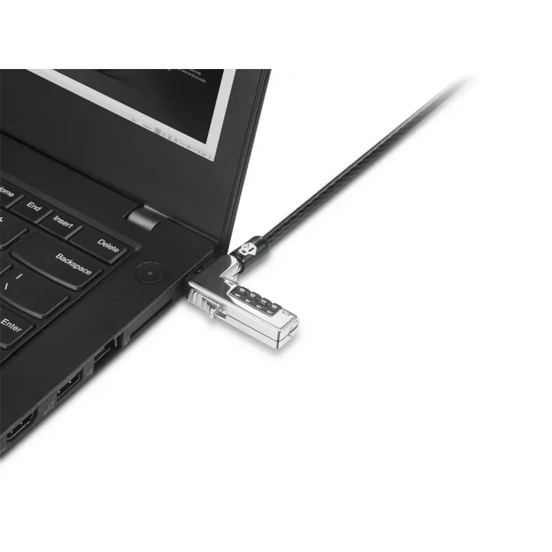 Lenovo 4XE1F30277 Kensington NanoSaver Combination -turvakaapelilukko, musta