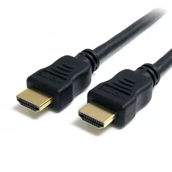 StarTech.com 3 m HDMI-kaapeli - 4K High Speed HDMI-kaapeli Ethernetillä - 4K 30Hz UHD HDMI-kaapeli - 10,2 Gbit/s kaistanleveys - HDMI 1.4 video-/näyttökaapeli M/M 28AWG - HDCP 1.4 - musta