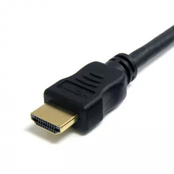 StarTech.com 3 m HDMI-kaapeli - 4K High Speed HDMI-kaapeli Ethernetillä - 4K 30Hz UHD HDMI-kaapeli - 10,2 Gbit/s kaistanleveys - HDMI 1.4 video-/näyttökaapeli M/M 28AWG - HDCP 1.4 - musta