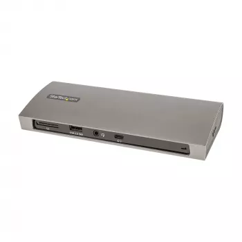 StarTech.com Thunderbolt 4 -telakka, 96W Power Delivery, yksittäinen 8K/dual-näyttö 4K 60Hz, 3xTB4/USB4-liitäntää, 4xUSB-A, SD, GbE, Thunderbolt 4 -telakointiasema Windowsille tai TB3 MacBookille, 0,8 m kaapeli