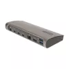 StarTech.com Thunderbolt 4 -telakka, 96W Power Delivery, yksittäinen 8K/dual-näyttö 4K 60Hz, 3xTB4/USB4-liitäntää, 4xUSB-A, SD, GbE, Thunderbolt 4 -telakointiasema Windowsille tai TB3 MacBookille, 0,8 m kaapeli