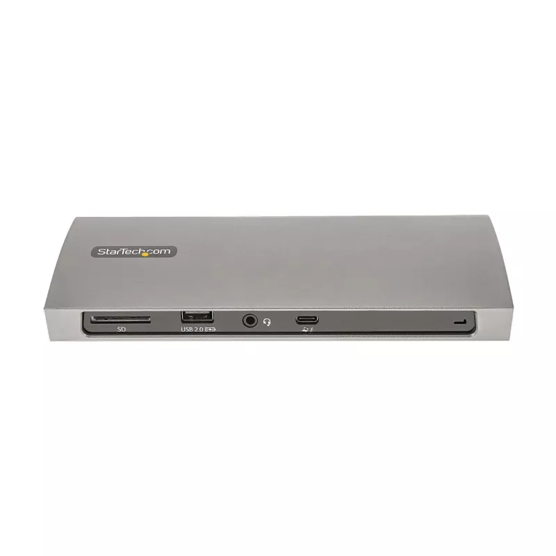 StarTech.com Thunderbolt 4 -telakka, 96W Power Delivery, yksittäinen 8K/dual-näyttö 4K 60Hz, 3xTB4/USB4-liitäntää, 4xUSB-A, SD, GbE, Thunderbolt 4 -telakointiasema Windowsille tai TB3 MacBookille, 0,8 m kaapeli