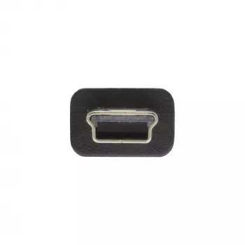 InLine USB 2.0 Mini-kaapeli USB Type-A uros / Mini B uros, 5-napainen, musta, 5 m