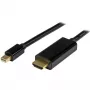 StarTech.com 1,8 m Mini DisplayPort – HDMI -kaapeli – 4K 30Hz video – mDP–HDMI-sovitinkaapeli – Mini DP tai Thunderbolt 1/2 Mac/PC – HDMI-näyttöön – mDP–HDMI-muunninkaapeli