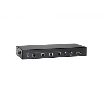 AV-lähetin LevelOne HDMI Cat.5:n yli -lähetin HDBaseT 100 m 4-kanavaiset lähdöt