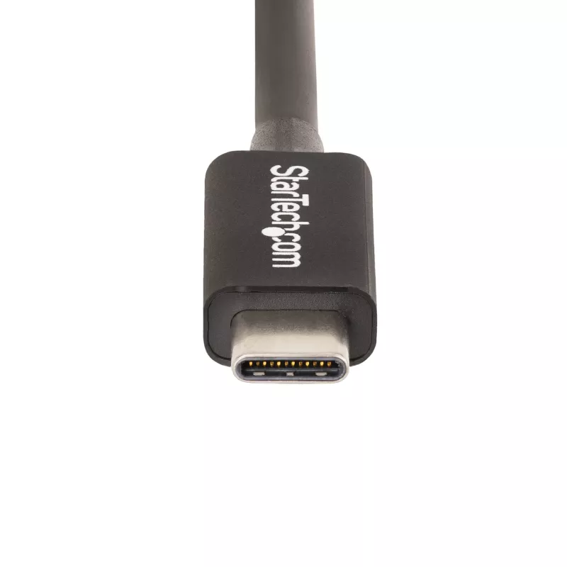 StarTech.com 0,5 m Thunderbolt 4 -kaapeli – 40 Gbit/s – 100W PD – 4K/8K video – Intel-sertifioitu Thunderbolt-kaapeli – yhteensopiva USB 4/Thunderbolt 3/USB 3.2/USB Type-C/DisplayPort kanssa