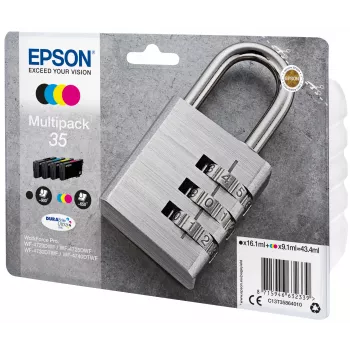 Epson Padlock monipakkaus 4-värinen 35 DURABrite Ultra Ink