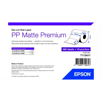 Itseliimautuva tulostustarra Epson 7113411 valkoinen 10,2x7,6 cm
