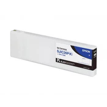 Epson SJIC26P(K): mustepatruuna ColorWorks C7500 (musta)