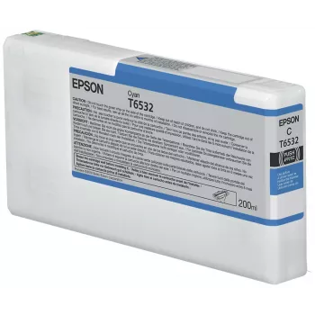 Epson T6532 syaani värikasetti (200 ml), syaani, 200 ml, 1 kpl