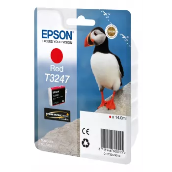 Värikasetti Epson T3247 punainen