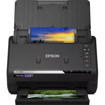 Epson FastFoto FF-680W arkinsyöttöskanneri 600 x 600 DPI A4 musta