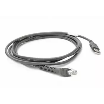 Zebra CBA-U21-S07ZBR sarjakaapeli musta 2,1 m USB EAS