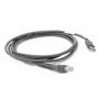 Zebra CBA-U21-S07ZBR sarjakaapeli musta 2,1 m USB EAS