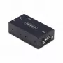 StarTech.com 1-porttinen sarja-Ethernet-sovitin, IP-sarjalaite palvelin etä-RS232-laitteille, seinä-/DIN-kiskokiinnitys, metallikotelo, RJ45-LAN-DB9-sarjamuunnin