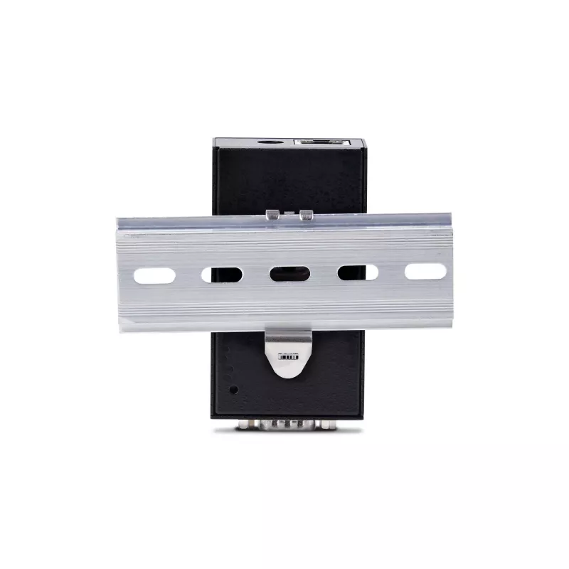 StarTech.com 1-porttinen sarja-Ethernet-sovitin, 802.3af PoE IP-sarjalaite palvelin etä-RS232-laitteille, seinä-/DIN-kiskokiinnitys, RJ45 LAN - DB9 sarjamuunnin, TAA