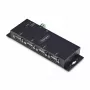 StarTech.com 4-porttinen sarja-Ethernet-sovitin, IP-sarjalaite palvelin etä-RS232-laitteille, seinä-/DIN-kiskokiinnitys, metallikotelo, RJ45 LAN - DB9 sarjamuunnin