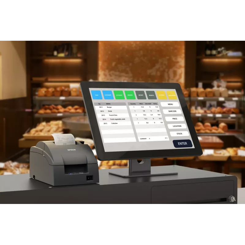 Kassatulostin Epson TM-U220IIB sarjaportti PS NE anturi ECW