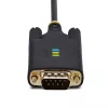 StarTech.com 2 m USB-sarjaporttisovitinkaapeli, COM-säilytys, vaihdettavat ruuvit/mutterit, USB-A - DB9 RS232, FTDI IC, ESD-suoja, Windows/macOS/Linux