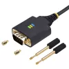 StarTech.com 2 m USB-sarjaporttisovitinkaapeli, COM-säilytys, vaihdettavat ruuvit/mutterit, USB-A - DB9 RS232, FTDI IC, ESD-suoja, Windows/macOS/Linux